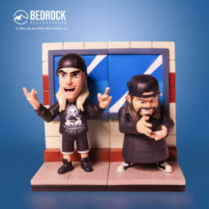 Chibitz Jay & Silent Bob figure diorama by Bedrock Collectibles